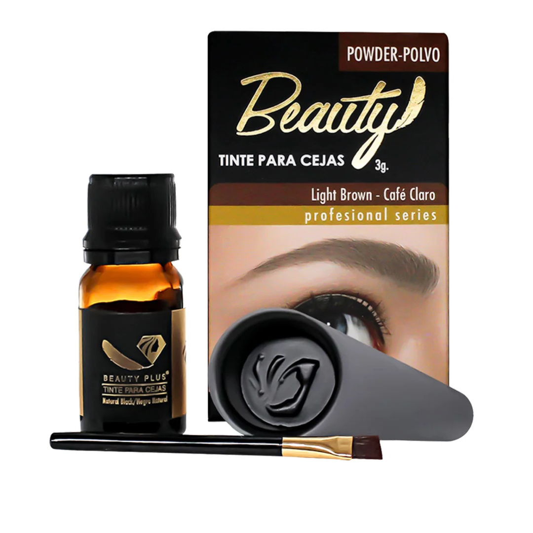 HENNA PARA CEJAS SEMIPERMANENTE ORGANICA BEAUTY PLUS